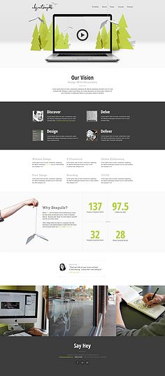 板凳與在線簿記 企業網頁設計的創意靈感